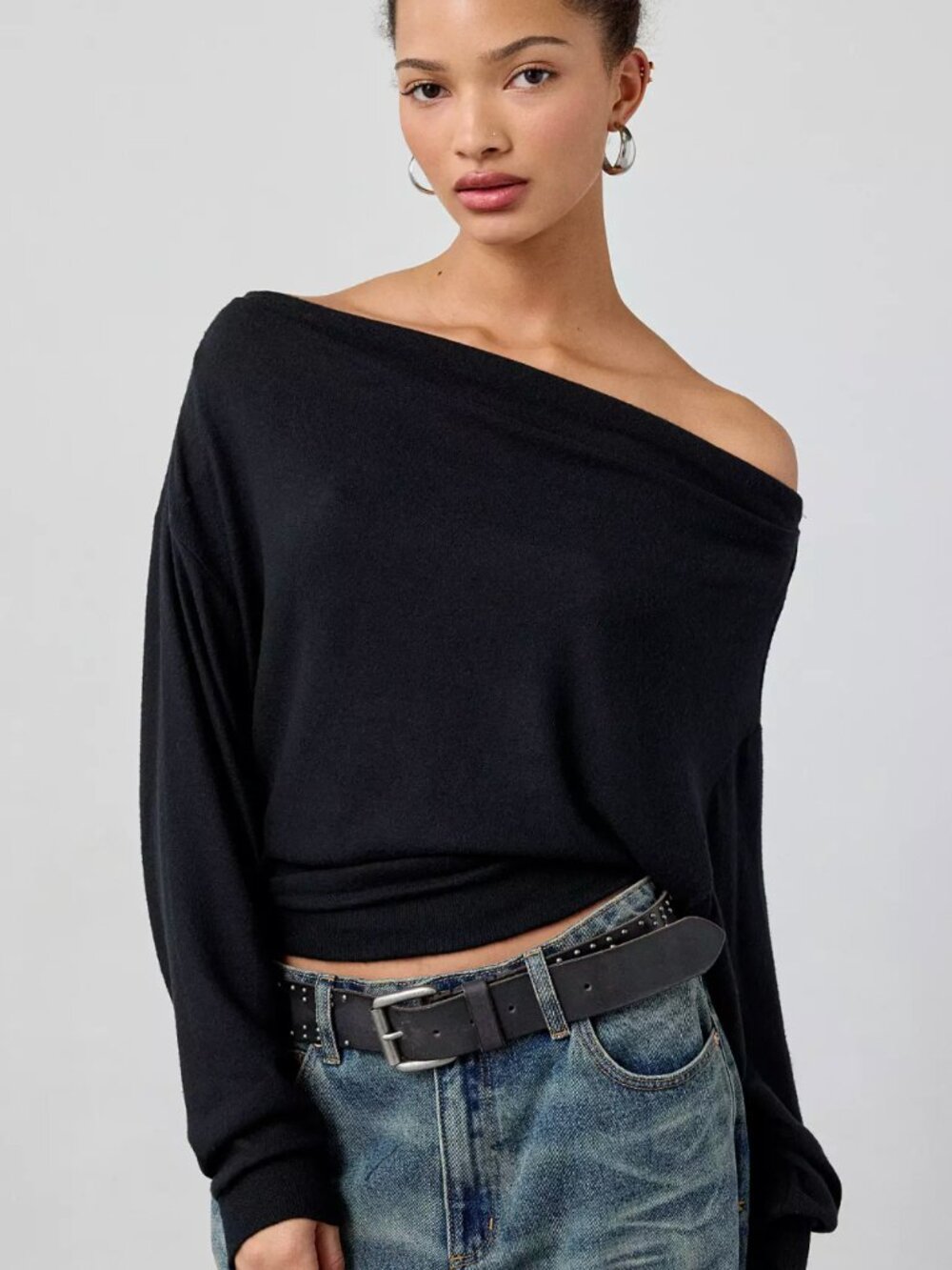 Urban Outfitters Out From Under Boatneck Off the shoulder sweater